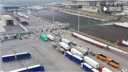 今年前10月新疆霍爾果斯口岸進(jìn)出口貨運(yùn)量超3800萬(wàn)噸